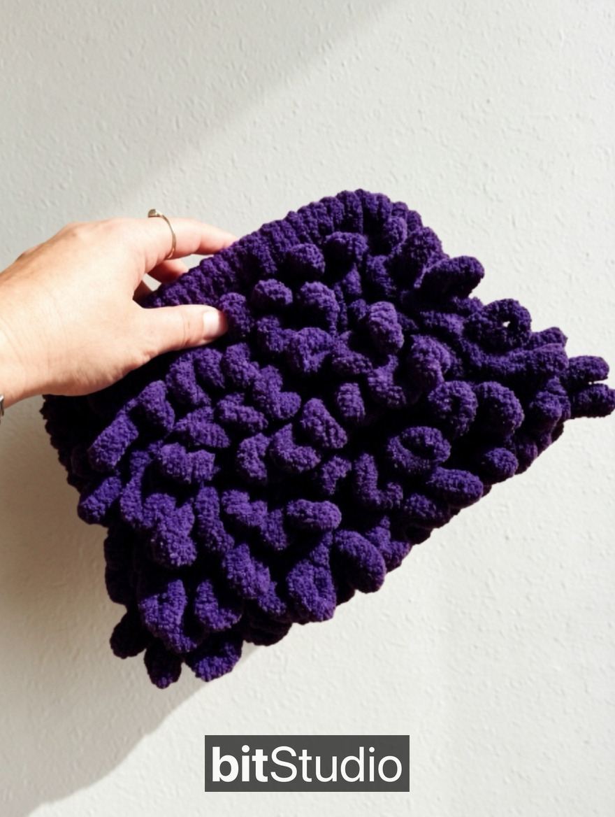 Χειροποίητη puffy bag